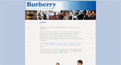 Desktop Screenshot of burberry.com.au